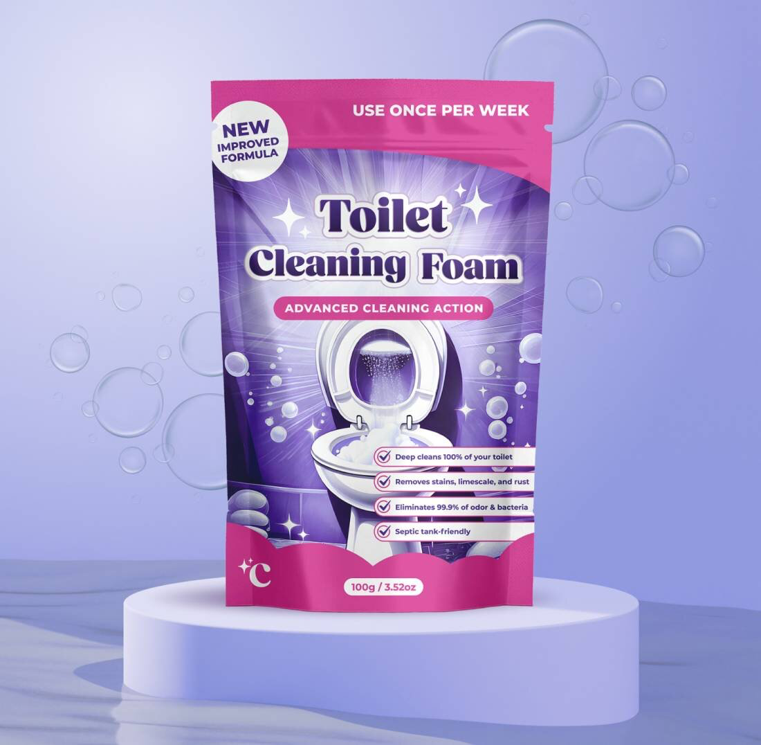 FizzClean WC-Reinigungsschaum Produktverpackung
